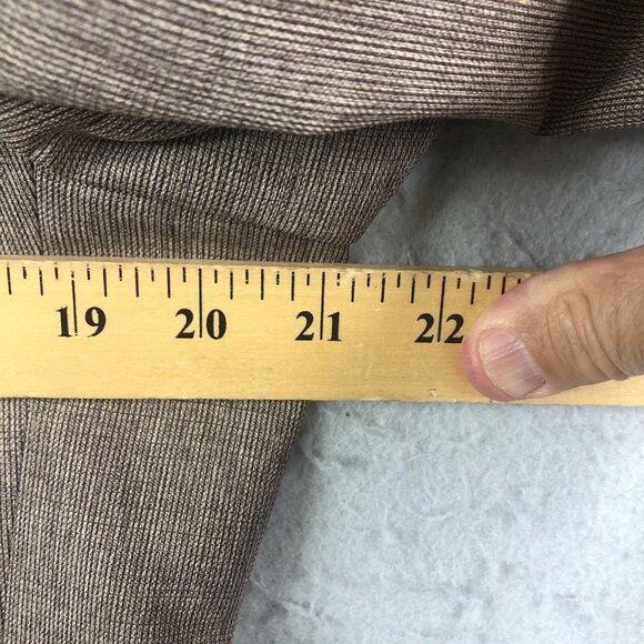 Vintage Levis Blazer  Mens 42L Long Brown Knit Sport Coat Jacket Retro Office - Picture 6 of 16